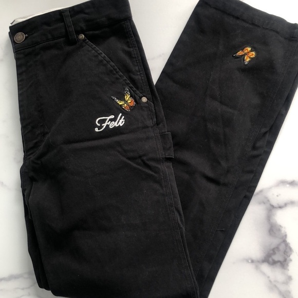 FELT (ForEveryLivingThing) Streetwear Cargo Pants Men's Size Small - Picture 3 of 13